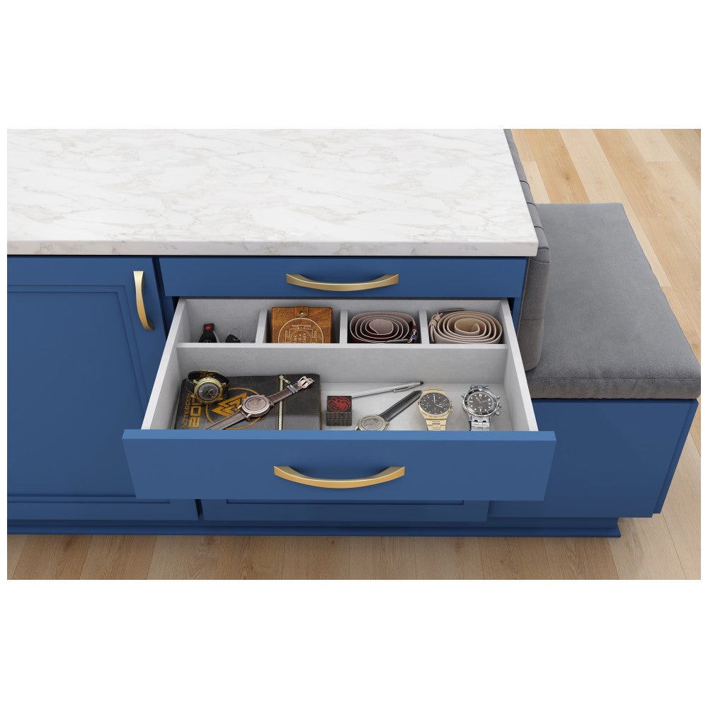 Felt 5-Compartment Jewelry Organizer Drawer