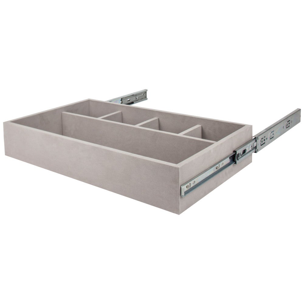 Felt 5-Compartment Jewelry Organizer Drawer