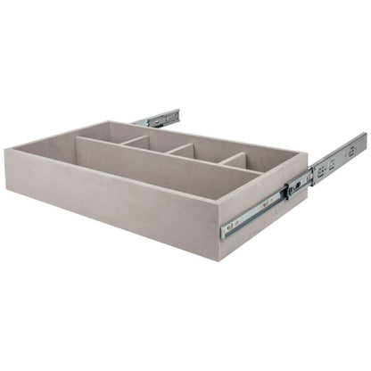 Felt 5-Compartment Jewelry Organizer Drawer