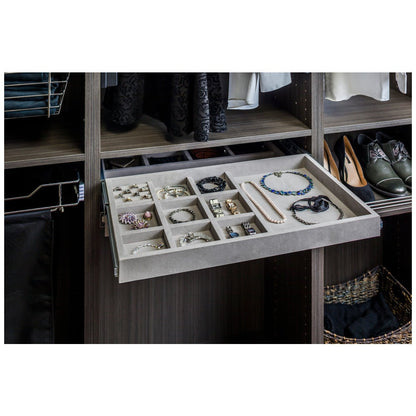 10-Compartment Jewelry Organizer Drawer