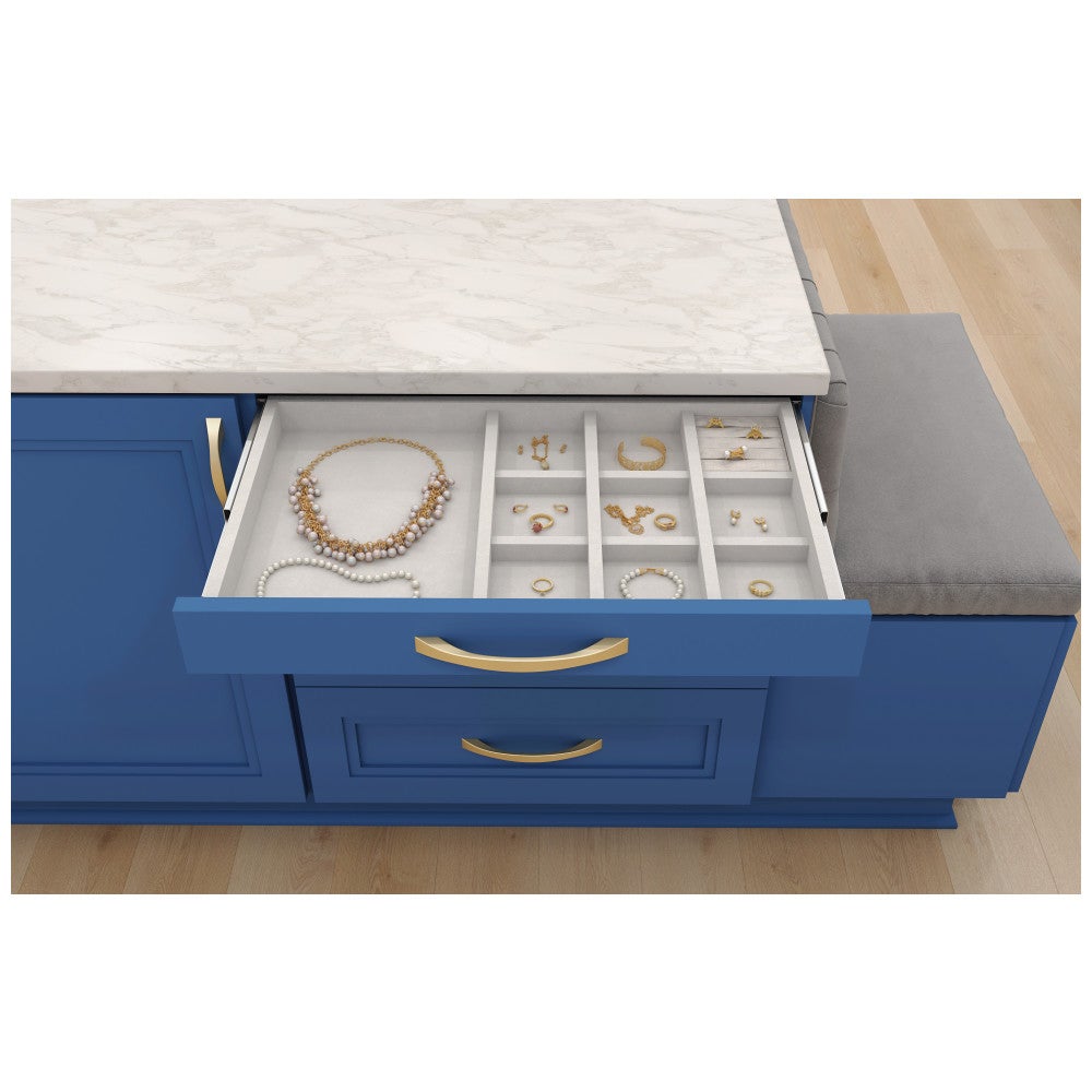 10-Compartment Jewelry Organizer Drawer