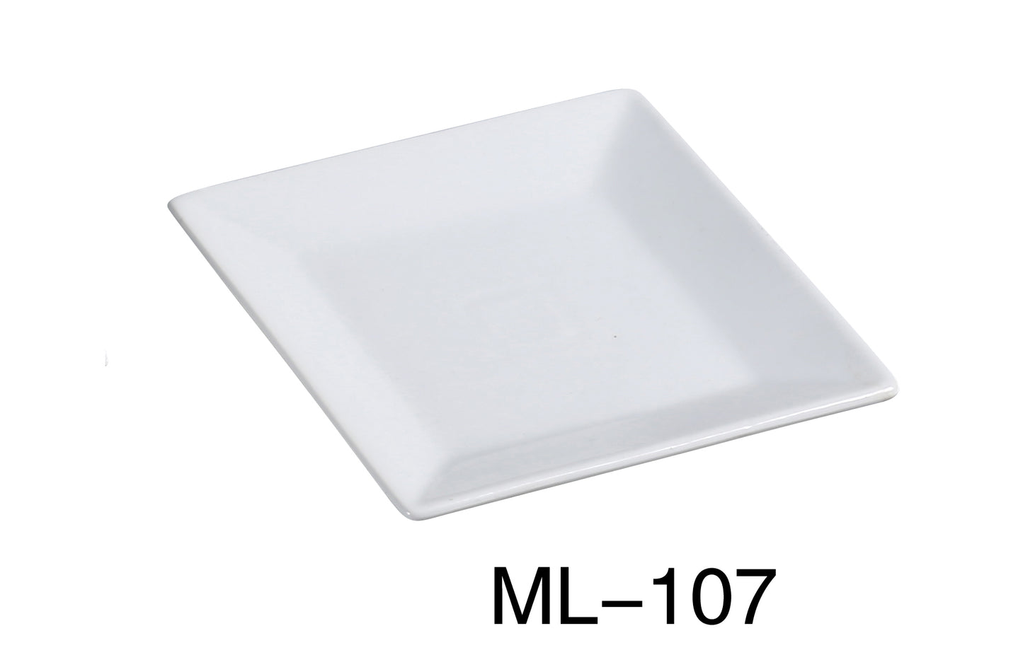 Yanco ML-107 7" Square Plate | Kitchen + Metal