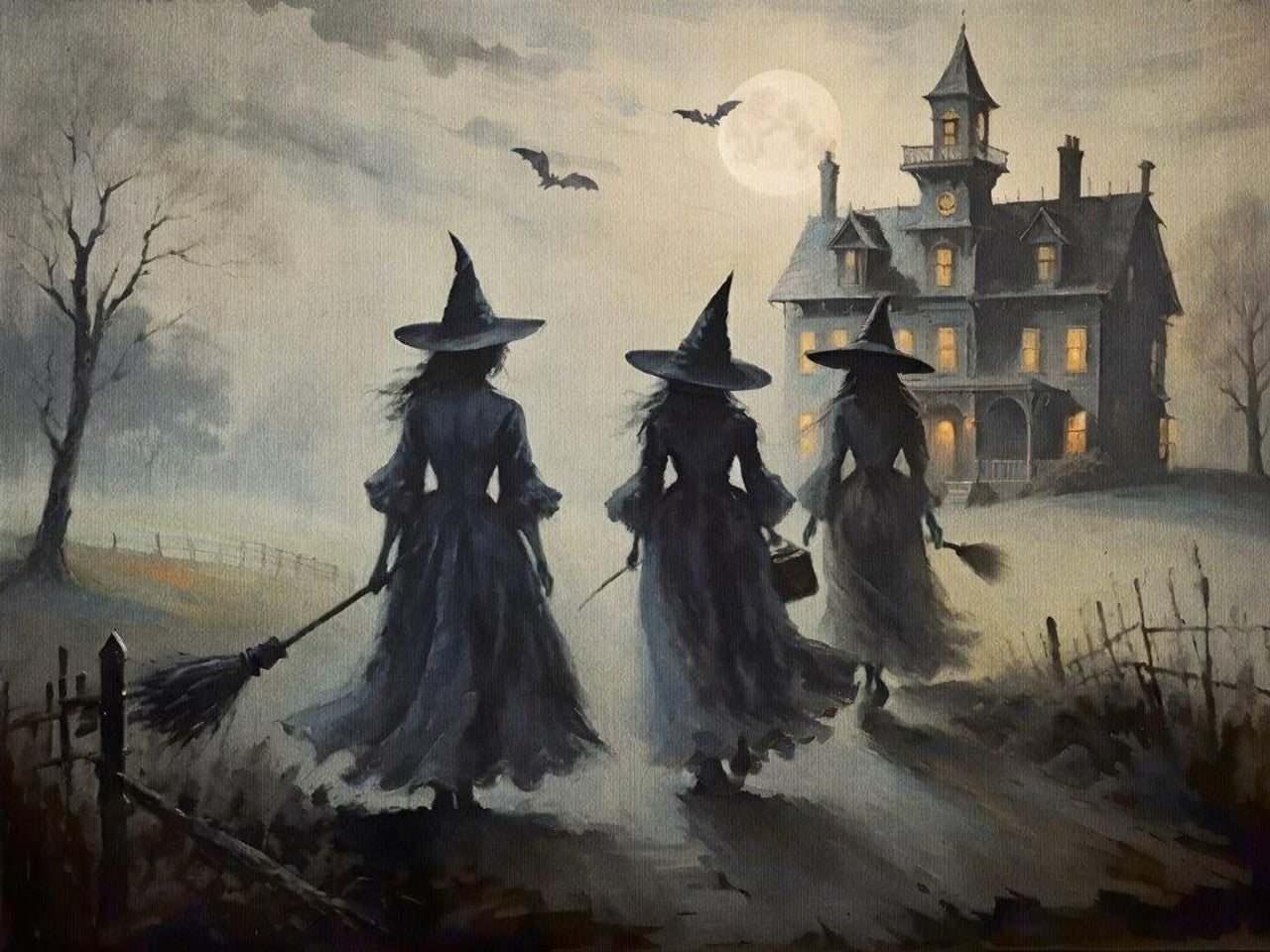 12x16 WE'LL CAST A SPELL ON YOU