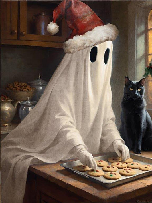 Christmas Carousel Collection - 12" x 16" Spooktacular Cookies Wall Art