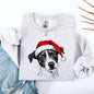 Jack Russell, Santa, Terrier Dog, Christmas, Dog Lover, Pet Sweatshirt
