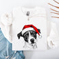 Jack Russell, Santa, Terrier Dog, Christmas, Dog Lover, Pet Sweatshirt