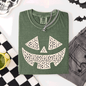 Jack o Lantern, Dalmatian Print, Halloween, Comfort Colors T-Shirt