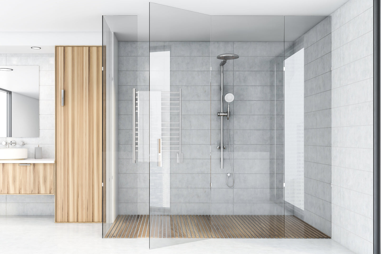 Jeeves Model C Straight 13 Bar Hardwired Towel Warmer