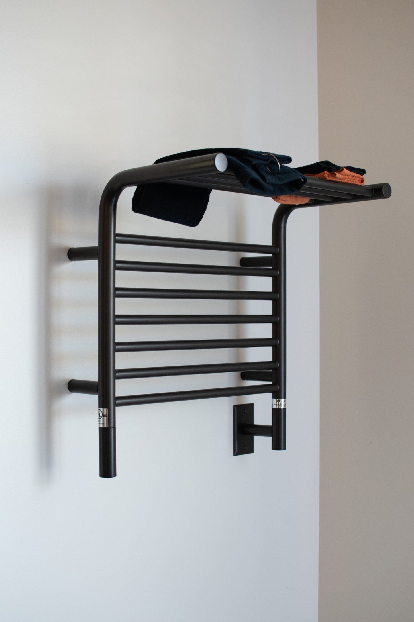 Jeeves Model M Shelf 11 Bar Hardwired Towel Warmer