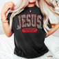 Jesus, Reason For The Season, Christmas, Religious, Christian, Leopard Print, Comfort Colors, Tshirt
