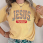 Jesus, Reason For The Season, Christmas, Religious, Christian, Leopard Print, Comfort Colors, Tshirt