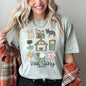 Jesus, True Story, Luke 2-120, Manger, Christian, Religious, Christmas, Angel, Comfort Colors, Tshirt