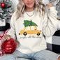 Jingle All The Way, Retro Car, Christmas Sweatshirt