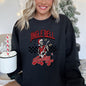 Jingle Bell Rocking, Skeleton, Rock Music, Retro Sweatshirt