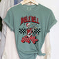 Jingle Bell Rocking, Skeleton, Rock Music, Retro, Comfort Colors, Tshirt