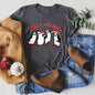 Jolly Holiday, Penguins, Christmas Super Soft Tees