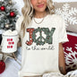 Joy To The World, Peace Wreath, Christmas, Comfort Colors, Tshirt