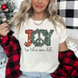 Joy To The World, Peace Wreath, Christmas Super Soft Tees