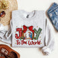 Joy To The World, True Story, Christian, Nativity, Christmas, Religious Sweatshirt