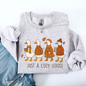 Just A Cozy Goose, Cute, Autumn, Fall, Pumpkin Spice Sweatshirt