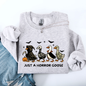 Just A Horror Goose, Cute, Halloween, Spooky Sweatshirt