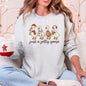 Just A Jolly Goose, Christmas, Santa, Funny Sweatshirt