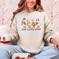 Just A Jolly Goose, Christmas, Santa, Funny Sweatshirt