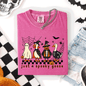 Just A Spooky Goose, Checkered, Halloween, Spooky, Comfort Colors T-Shirt
