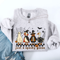 Just A Spooky Goose, Checkered, Halloween, Spooky Sweatshirt
