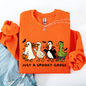 Just A Spooky Goose, Dracula, Vampire, Ghost, Mummy, Halloween, Funny Sweatshirt