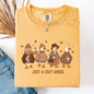 Just a Cozy Goose, Autumn Goose, Comfort Colors T-Shirt