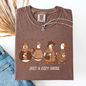 Just a Cozy Goose, Autumn Goose, Comfort Colors T-Shirt