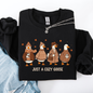 Just a Cozy Goose, Autumn Goose  Sweatshirt