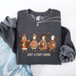 Just a Cozy Goose, Autumn Goose  Sweatshirt