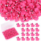 TOUCH TOP 100pcs Mini Flamingo Resin Ducks Pink Flamingo Figurine Tiny Resin Animals Set Toy Bulk for Garden Lawn Flamingos Decor DIY Craft Dollhouse Micro Landscape Fairy Party Gifts