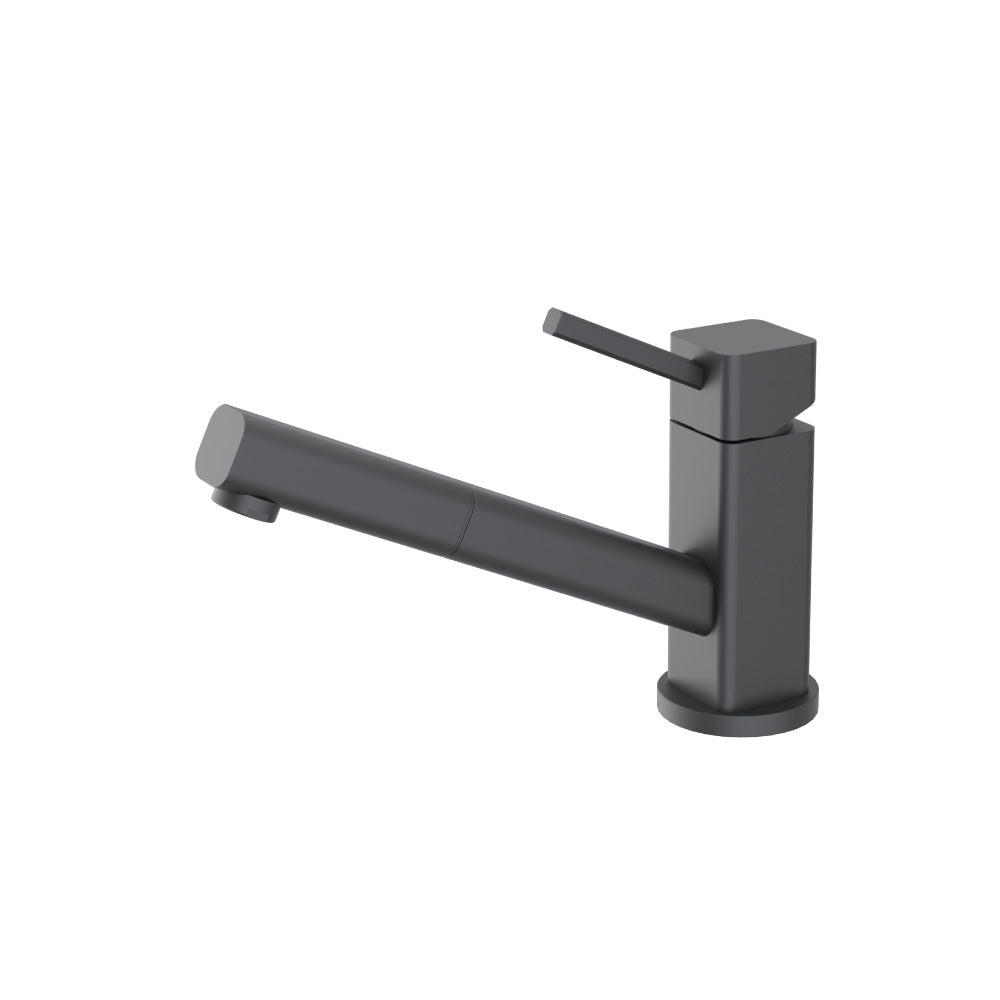 Flusso K.1000 Smallie - Stainless Steel Kitchen Faucet With Pull Out