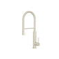 Flusso K.1260 Glatt - Semi-Professional Dual Spray Stainless Steel Kitchen Faucet With Pull Out
