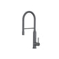 Flusso K.1260 Glatt - Semi-Professional Dual Spray Stainless Steel Kitchen Faucet With Pull Out