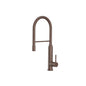 Flusso K.1260 Glatt - Semi-Professional Dual Spray Stainless Steel Kitchen Faucet With Pull Out