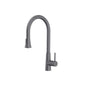 Flusso K.1290 Zest - Dual Spray Stainless Steel Kitchen Faucet With Pull Out