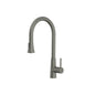 Flusso K.1290 Zest - Dual Spray Stainless Steel Kitchen Faucet With Pull Out