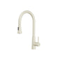 Flusso K.1290 Zest - Dual Spray Stainless Steel Kitchen Faucet With Pull Out