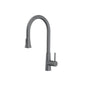Flusso K.1290 Zest - Dual Spray Stainless Steel Kitchen Faucet With Pull Out