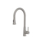 Flusso K.1290 Zest - Dual Spray Stainless Steel Kitchen Faucet With Pull Out
