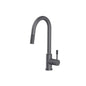 Flusso K.1390 Vasco - Dual Spray Stainless Steel Kitchen Faucet With Pull Out & Knurling