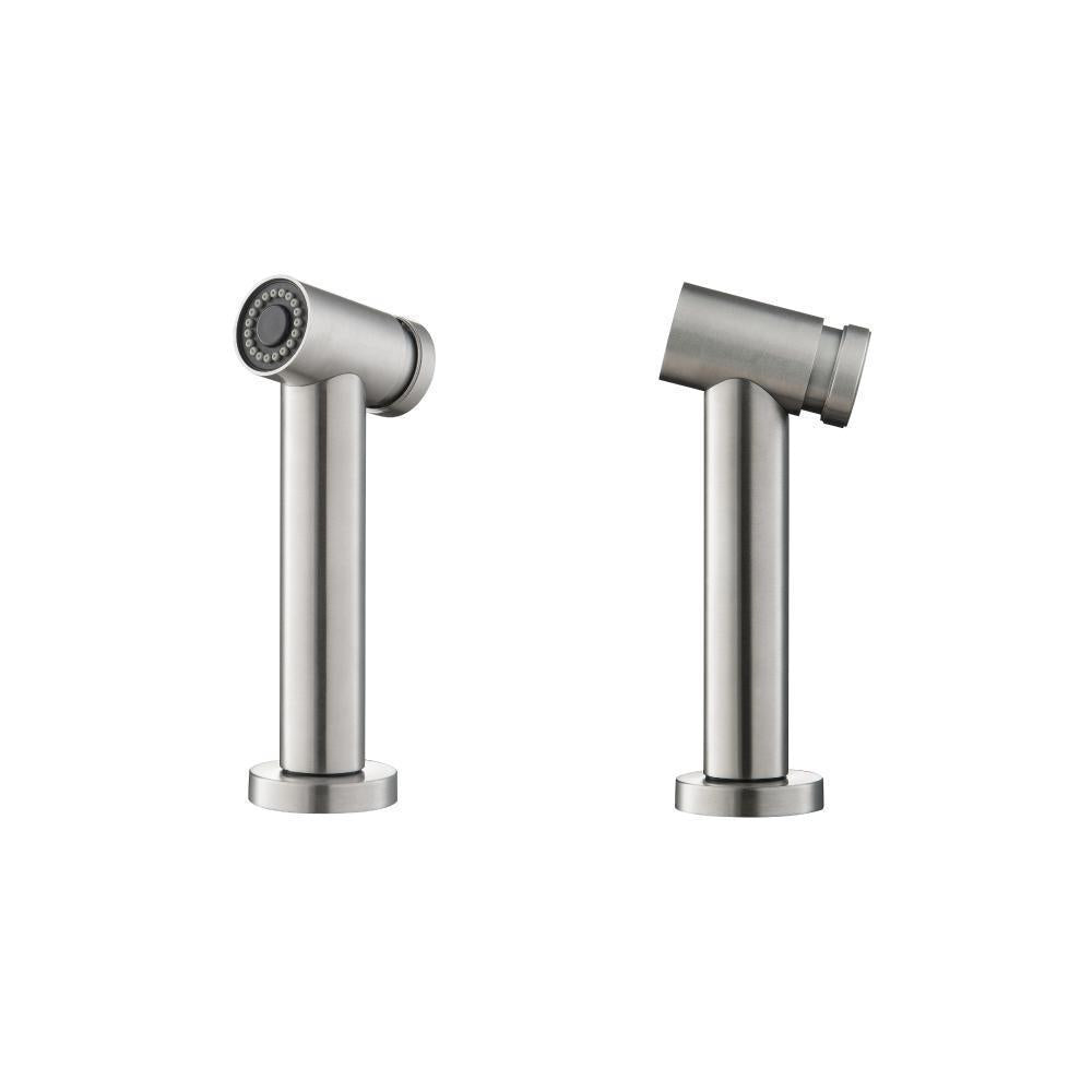 Flusso K.1500 Tanz - Stainless Steel Kitchen Faucet With Side Sprayer