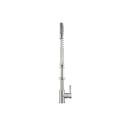 Flusso K.2000 Professio - S - Dual Spray Professional Stainless Steel Kitchen Faucet With Pull Out