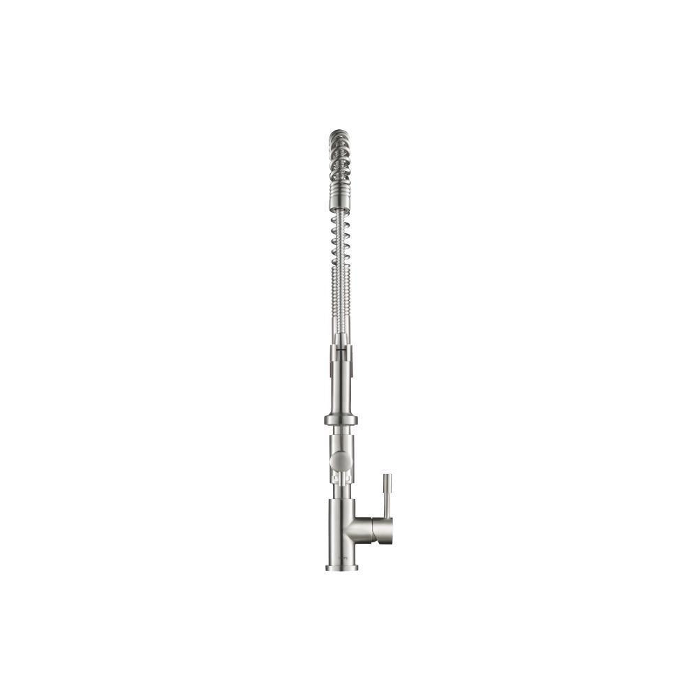 Flusso K.2030 Professio - F - Professional Polished Steel Kitchen Faucet With Pull Out & Pot Filler
