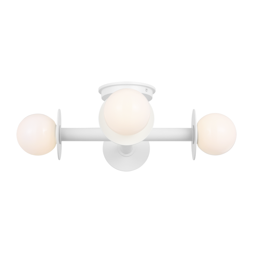 Nodes Semi Flush Mount