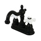 Kingston Brass KB1600PX 4 in. Heritage Centerset Bathroom Faucet | Faucets | Kitchen + Metal
